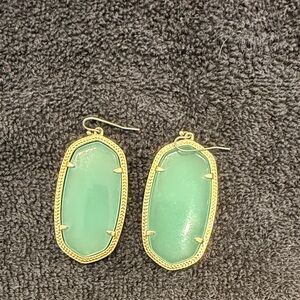 Kendra Scott Elle Mint Green Earrings